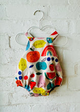 Load image into Gallery viewer, Fruity Faces Romper
