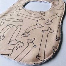 Load image into Gallery viewer, Pink Dachshund Bib
