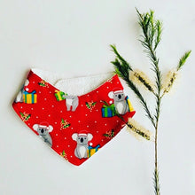 Load image into Gallery viewer, Christmas Koala Dribble Bib