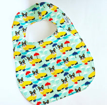 Load image into Gallery viewer, Corgi Rainy Day Bib