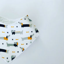 Load image into Gallery viewer, Dachshund Dribble Bib