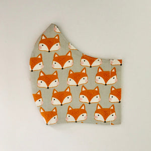 Fox fabric face mask