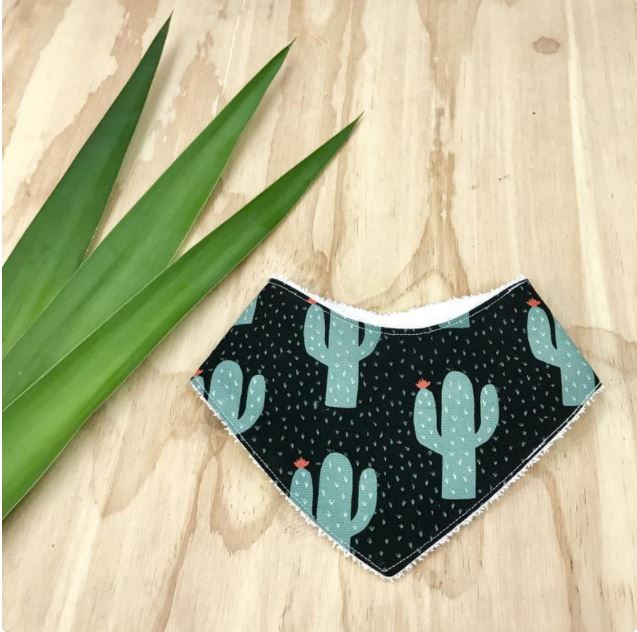 Cactus Dribble Bib