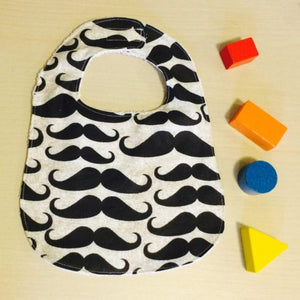 Dapper Mustache Bib