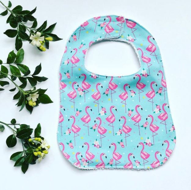 Flamingo Bib