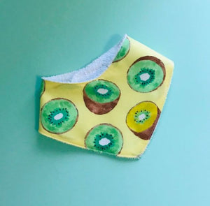 Kiwi Fruit Dribble Bib