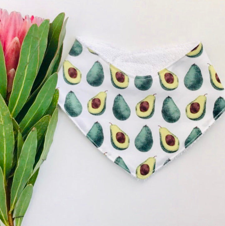 Avocado Dribble Bib