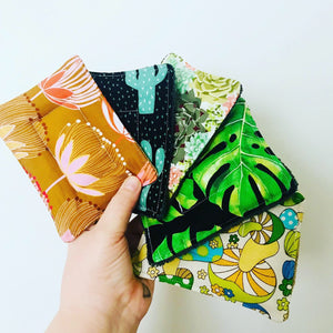 Native Bloom Print Eco Friendly Sponge / Scourer