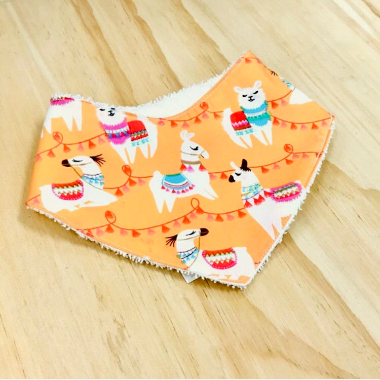 Llama Dribble Bib