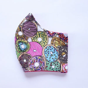 Doughnut fabric face mask