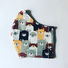 Load image into Gallery viewer, Cats fabric face mask
