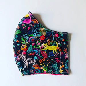 Jungle fabric face mask