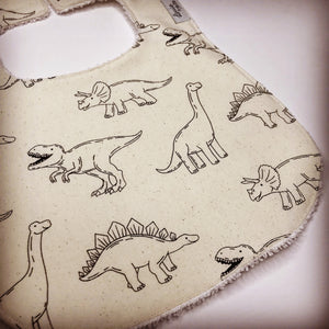 Dinosaur Sketch Bib