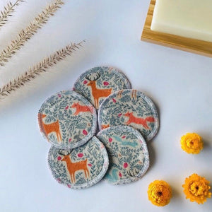 Woodland Fox Reusable Makeup Wipes