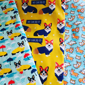 Corgi Rainy Day Bib