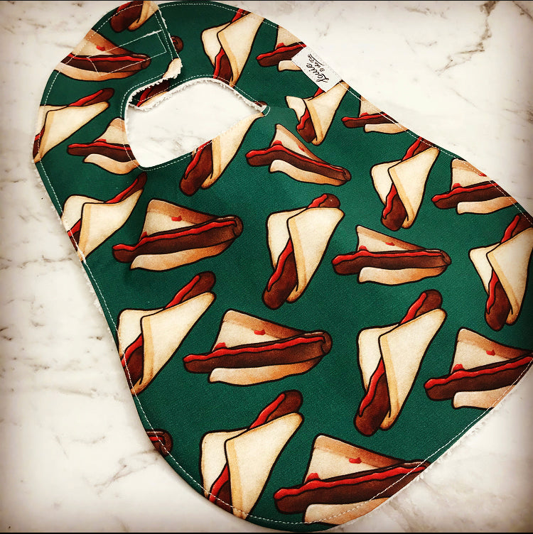 Sausage Sanga Bib