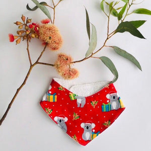 Christmas Koala Dribble Bib