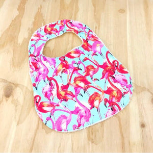Tropical Flamingo Bib