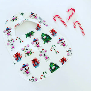 Christmas Koala Bib