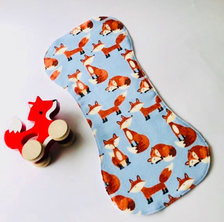 Fox Burp Cloth