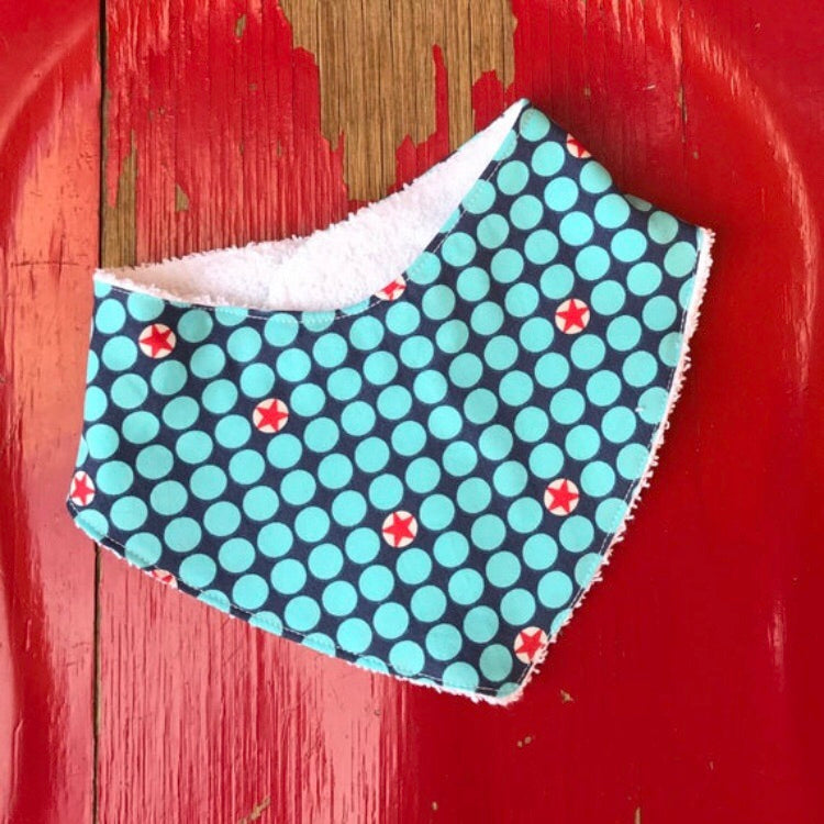Spots and Stars Dribble Bib